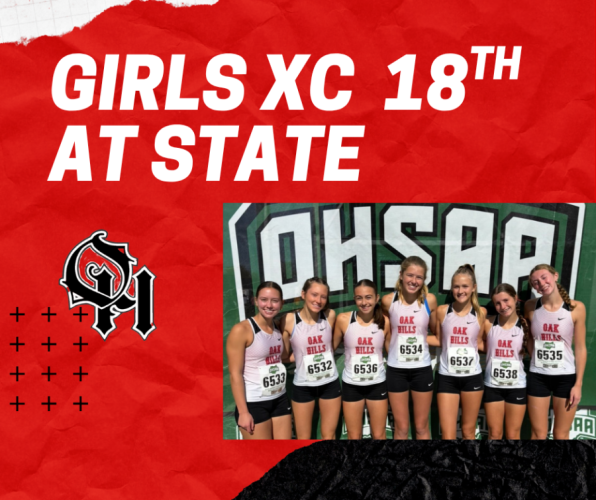 Girls XC 18th In State